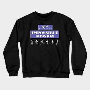 Impossible Mission Commodore 64 Crewneck Sweatshirt